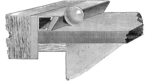 Eureka Vacuum Steel Block Billiard Cushion (1903)
